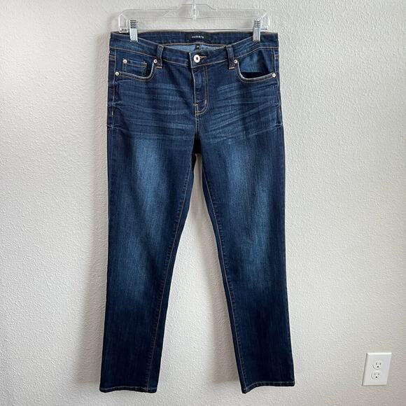 numero Denim - Numero Skinny Leg Jeans Women's 29 Mid Rise Stretch Denim Ankle Dark Wash